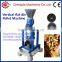 1.5kw mini e-motor vertical type flat die roller driven feed pellet mill pelletizer