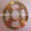 Chinese motorcycle spare parts 428 chain and sprocket kits