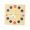 Educational wooden toy Professional Montessori Material Basswood Activity Clock
