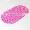 Pure color 3d flooring for the bathroom comfy massage bathroom mat