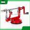 multipurpose aluminium alloy stainless steel 3 in 1 manual roto rotary fruit apple corer slicer zester peeler