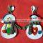 LX2684 2016 new style christmas bag decoration for knives and forks