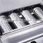 Gas Fuel Smockless and environmental 6 head stainless steel Barbecue Machine