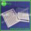 Transparent inflatable clamshell blister packaging