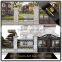 Customized Powder Coated Vintage Decorative Cast Aluminum Garden Gate
