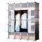 Multi Use 20 Compartments Plastic Portable Clothes Storage Wardrobe