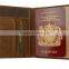 New Design Passport Cover Men Travel Passport Holder With RFID Protection