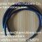 flexible black welding rubber oxygen hose with blue strip