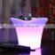 Rechargeable colorful led large wine ice bucket
