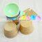 High Quality 2-Sets,Kids Ice Cream Bowl Spoon Set Cute Children Feeding Tableware Plastic Bowl