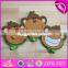 2017 New design children cartoon wooden coat hooks wall mounted W09B073