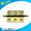 2017 hot sale universal zinc alloy door and window gold hinges