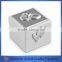Customized design handmade velvet medal box with ribbon