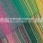 Wholesale Women Apparel Striped Mettallic Weave Fine-knit Multicolor Viscose Maxi Skirt(DQE0359SK)