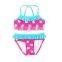 Top Selling Bright Green Baby Girl Swim Suits Swimwear