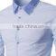 MC1116 2016 best quality pretty price stand collar men shirt for business