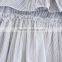 Cotton Stripe Ruffle Dresses Baby Girls Flutter Designs Tulle Vintage Clothing