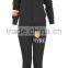Women's Sporty Embellished Two Piece Active Set with Zip Up Jacket