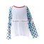 Latest New Model Shirts Kids Clothes Girls Boutique Clothing Newborn Toddler Ruffle Shirts