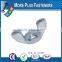 Made in Taiwan Brass Plated Stainless Steel Coarse Thread Zinc Plated Stamped Wing Nut
