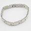 Stainless Steel Alloy Fashion Charm Bracelet Silver Plated