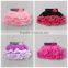 baby girls chiffon fluffy pettiskirts fashion wholesale tulle fluffy tutu skirt for baby girls