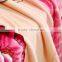 2016 newfashioned pink supersoft flannel blanket for spring
