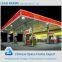 Light Steel Structure Space Frame gas station canopy