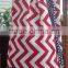 Chevron polka dot american national day costumes children girls cotton suit sets kids boutique clothes