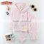 100% cotton long sleeve clothes baby girl sleep pink salwar baby body suit
