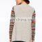 OEM new design ladies open front cardigan printed long sleeves women cardigan wholesale