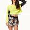 CHEFON Drawstring Animal Print Shorts CSS0141