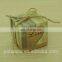 Vintage Wedding Gifts For Guests Kraft Boxes With Rustic Burlap Twine Wedding Favors Decoration Heart Candy Box