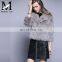 High Quality Ladies Winter Promotional Real Fox Fur Girls Short Coat Model