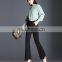 Women Luxury Stretch Bootcut Pants Slim Lady's Classic Office Trousers Black