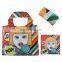 Low price polyester shopping bag foldable shopping bag reusable