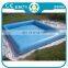 Top quality PVC inflatable float pool rental for hand boat