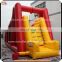 Funny inflatable sport games,large outdoor inflatable rope way,inflatable zip line slide for kids and adult