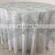 TC219B restaurant silver sequence elegant table cloth dubai