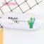 Korea 2018 Hot Style Eyewear Accessories Personalized Design Eco-friendly Plastic Cactus Shaped Folding Eyeglasses Case