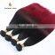 3 bundles red brazilian hair weave