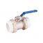 ML-2101 PPR Nickel Plated Brass Ball Valve