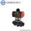 DN15-DN100 Pneumatic actuators 2 inch pvc upvc union ball valve