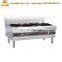 Universal commercial 2 3 4 5 big burner Chinese kitchen table top stand wok cooker gas stove