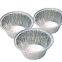 850 ML Round Aluminum Foil Pans (No cover), Disposable Aluminum Foil Box for Baking, Cooking