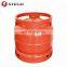 Free Sample 6Kg Empty Vertical Pressure Lpg Storage Tanks Gas Tank Price