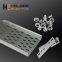 High Quality Stainless Steel 316L Small Ventilated or Perforated Though Type Straight Cable Tray