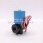 SLC-1 high quality 2 way Plastic water dispenser mini solenoid valve 1/8" BSP 12V 24V normal close for water purifier RO machine