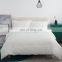 Amazon Basics White 100% Cotton Soild Full Duvet Cover Set For European