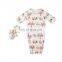 Girl Dreamcatcher Ruffle Raglan Sleep Bag Baby Boho Gown Swaddle Sleeping Bag